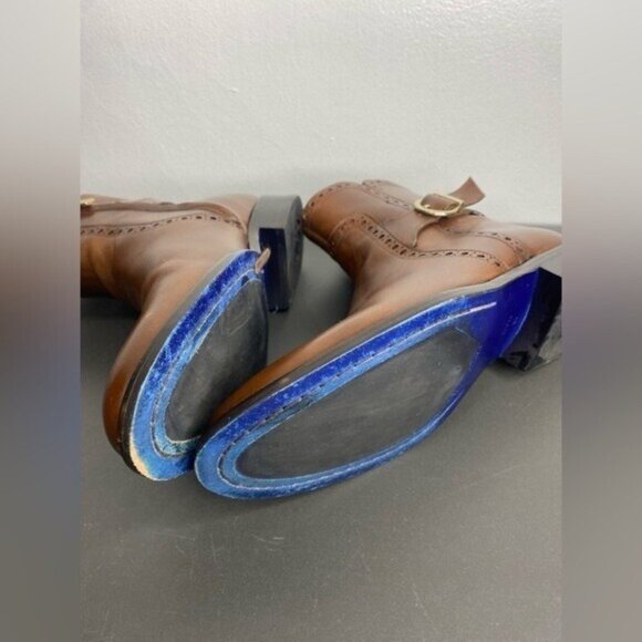 FRANCO CUADRA Women's Bootie in Genuine Leather Brown - Picture 9 of 13